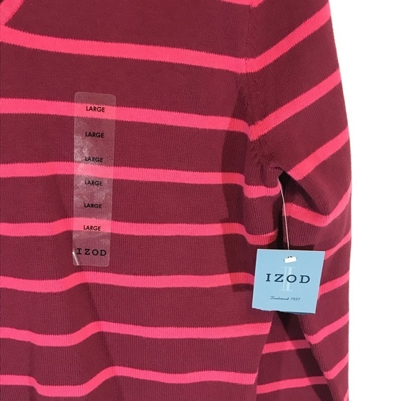 Izod V neck Sweater NWT - Picture 4 of 6